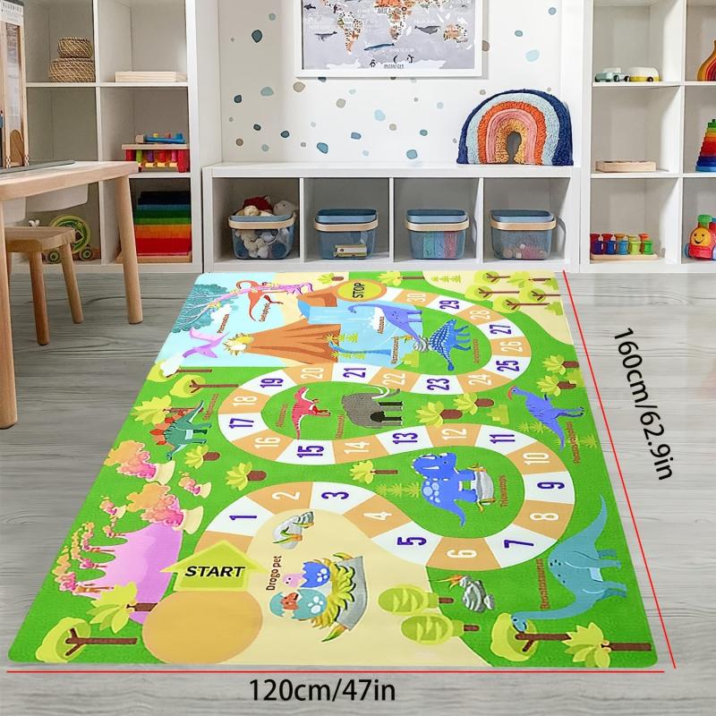 Large Dinosaur Animal Rug for Kids Bedroom