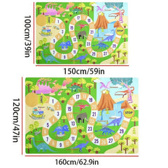 Large Dinosaur Animal Rug for Kids Bedroom