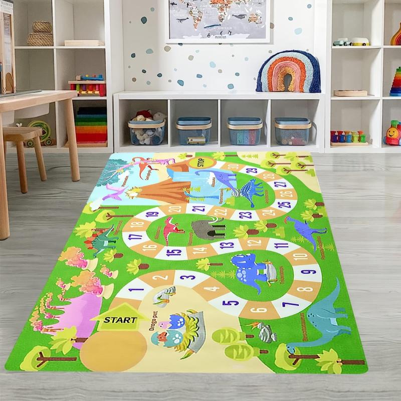 Large Dinosaur Animal Rug for Kids Bedroom