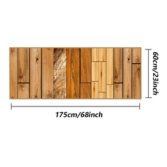 Crystal Velvet Log Look Decorate Bedroom Balcony Floor Mat