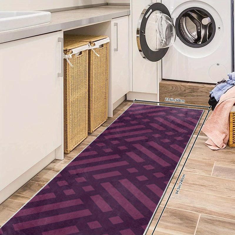 2'X10' Runner Rug Soft Non Slip Machine Washable