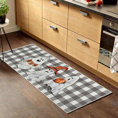 Absorbent Non Slip Kitchen Rug Set for Farmhouse Bathroom Hallway Sink Soft