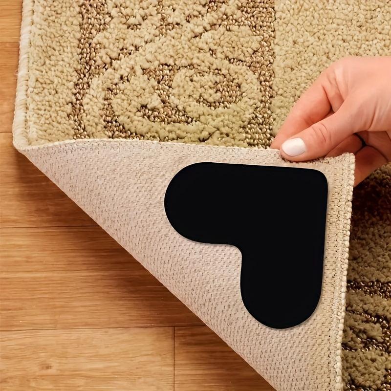 8pcs Rug Grippers Non Slip Rug Pads Washable Reusable Carpet Tape