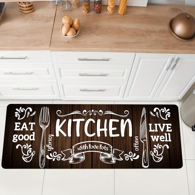 Anti Fatigue Kitchen Mat Slip Resistant Carpet Absorbent Bath Laundry Floor Runn