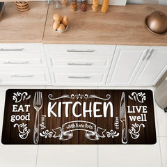 Anti Fatigue Kitchen Mat Slip Resistant Carpet Absorbent Bath Laundry Floor Runn