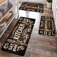 Anti Fatigue Kitchen Mat Slip Resistant Carpet Absorbent Bath Laundry Floor Runn