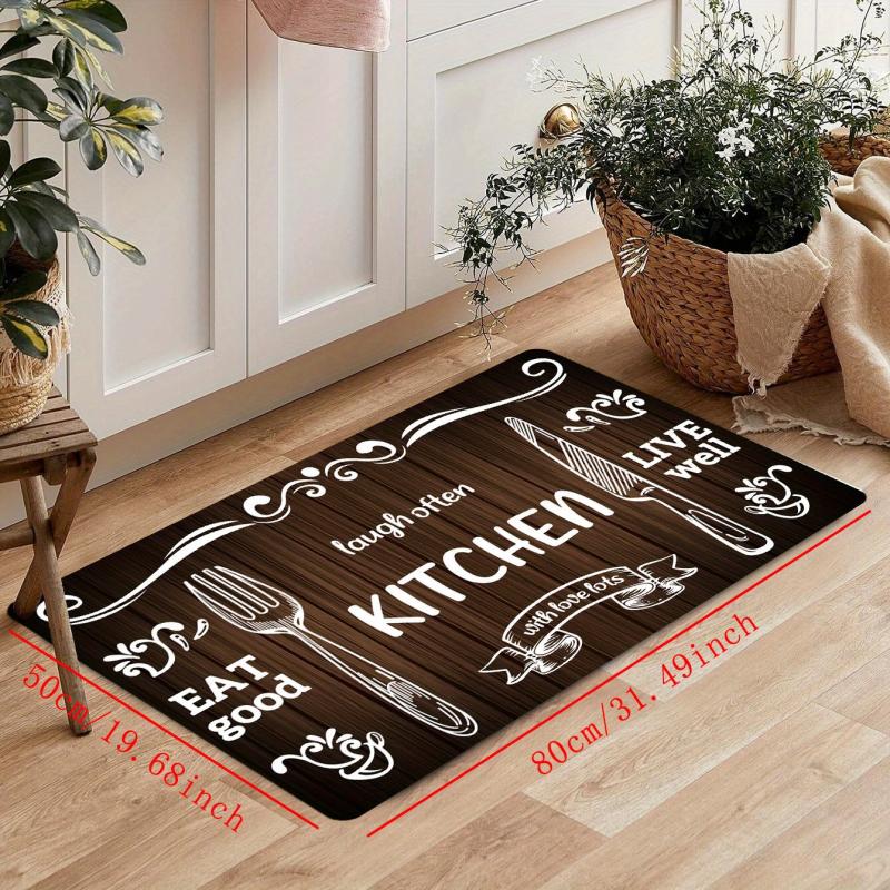 Anti Fatigue Kitchen Mat Slip Resistant Carpet Absorbent Bath Laundry Floor Runn