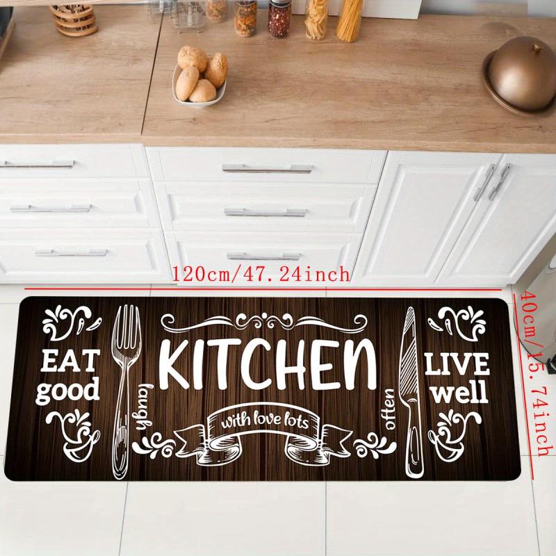 Anti Fatigue Kitchen Mat Slip Resistant Carpet Absorbent Bath Laundry Floor Runn