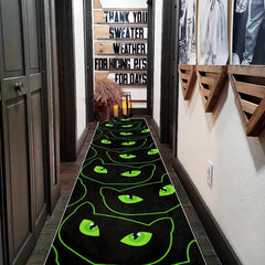 Non Slip Halloween Rug for Laundry Room Hallway Kitchen Extra Long Oriental