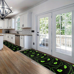 Non Slip Halloween Rug for Laundry Room Hallway Kitchen Extra Long Oriental
