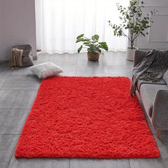 Shag Area Rug Plush Fuzzy Rugs Machine Washable Non Shedding