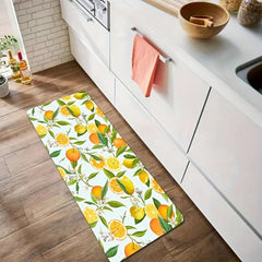 Anti Fatigue Fruit Print Kitchen Mat with Anti Slip Features