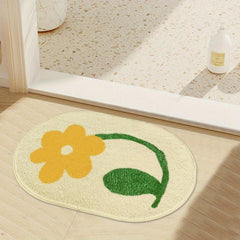 Ultra Soft Microfiber Bath Mat Absorbent Non Slip Machine Washable