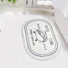 Ultra Soft Microfiber Bath Mat Absorbent Non Slip Machine Washable