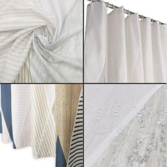 4pcs Abstract Triangle Bathroom Set with Shower Curtain and Rugs