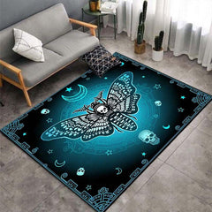 Large 3D Halloween Living Room Rug 47x62in