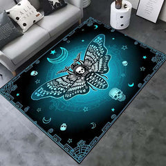 Large 3D Halloween Living Room Rug 47x62in