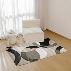 Vintage Boho Area Rug Stain Resistant Non Shedding Low Pile Carpet
