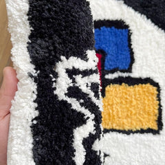 Creative Multicolor Hand Tufted Rug - Perfect Birthday Gift