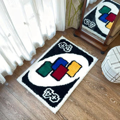 Creative Multicolor Hand Tufted Rug - Perfect Birthday Gift
