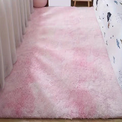 Soft Plush Shaggy Area Rugs Fluffy Floor Carpet Bedroom Living Room Non Slip