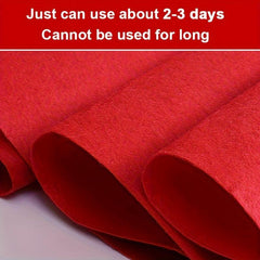 Non Woven Red Wedding Aisle Runner For Wedding Party