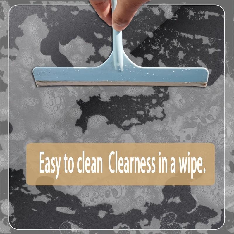 Absorbent Quick Dry Non-Slip Gray Bathroom Rug Mat
