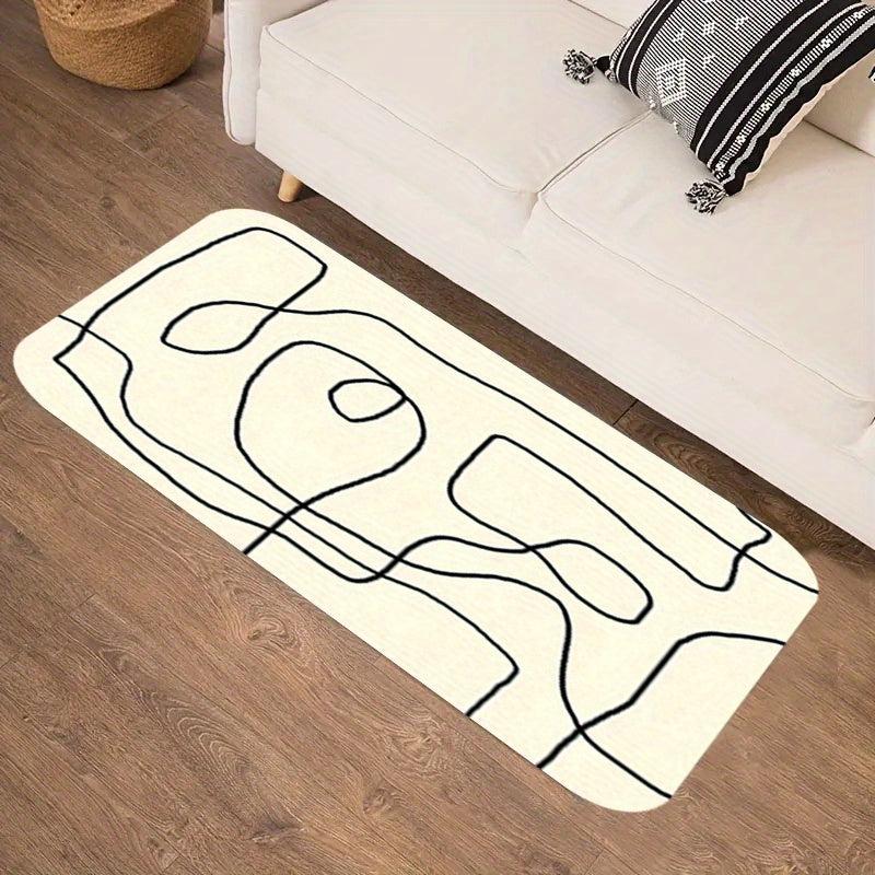 Soft Thickened Kitchen Mat Non-slip Floor Mat Waterproof Runner Rug
