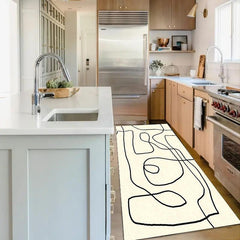 Soft Thickened Kitchen Mat Non-slip Floor Mat Waterproof Runner Rug