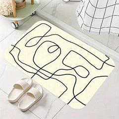 Soft Thickened Kitchen Mat Non-slip Floor Mat Waterproof Runner Rug
