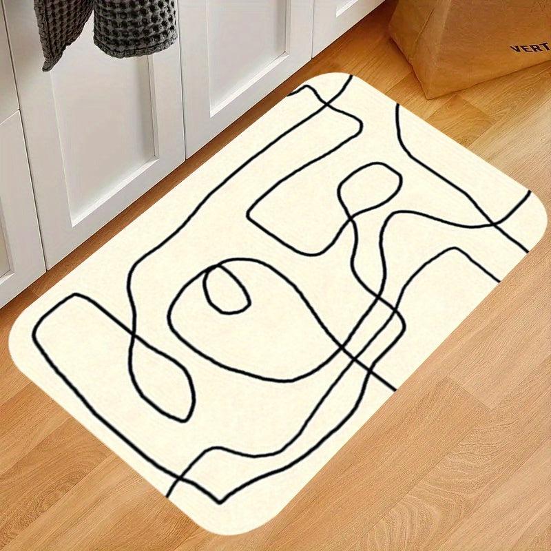 Soft Thickened Kitchen Mat Non-slip Floor Mat Waterproof Runner Rug