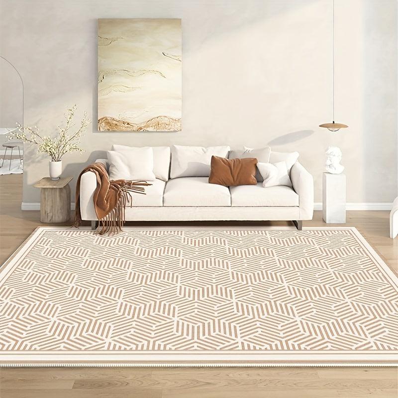 Light Minimalist Living Room Rug Dirty Resistant Bedroom Rug