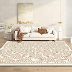 Light Minimalist Living Room Rug Dirty Resistant Bedroom Rug