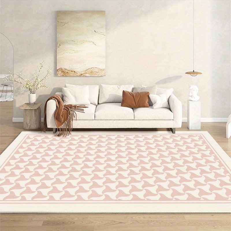 Light Minimalist Living Room Rug Dirty Resistant Bedroom Rug