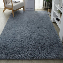 Soft Fluffy Shag Area Rugs For Living Room Shaggy Floor Carpet