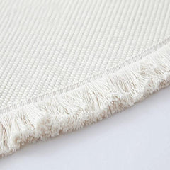 Arabian Style Tassel Carpet Geometric Pattern Rug for Home Decor