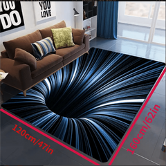 Soft Non-Slip 3D Vision Area Rug for Living Room Bedroom Nursery