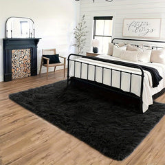 Soft Plush Shag Area Rug for Living Room Bedroom Home Decor Non Slip Washable