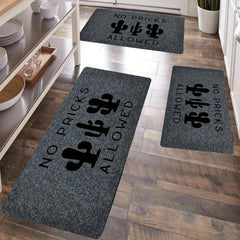 Soft Thickened Kitchen Mat Non slip Waterproof Runner Rug