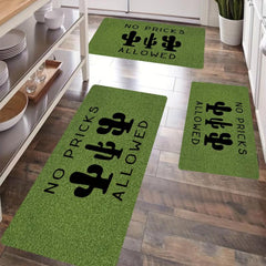 Soft Thickened Kitchen Mat Non slip Waterproof Runner Rug