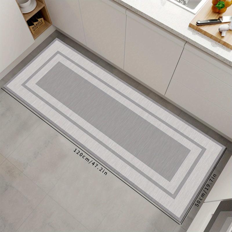Soft Kitchen Rug Anti Fatigue Waterproof Non Slip Runner Rug Machine Washable