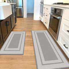 Soft Kitchen Rug Anti Fatigue Waterproof Non Slip Runner Rug Machine Washable