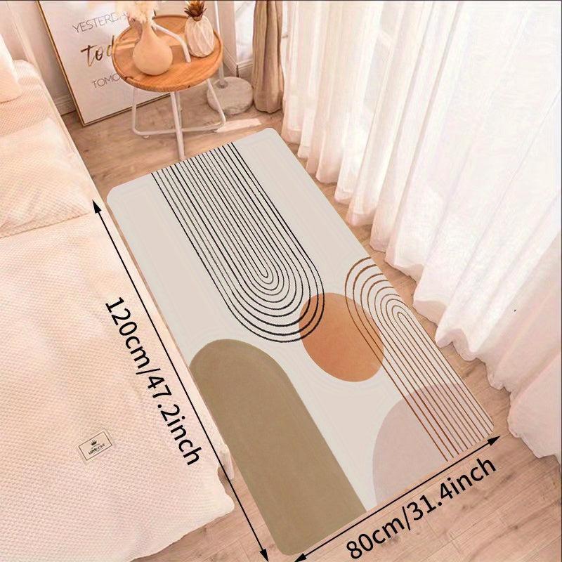 Geometric Printed Non-slip Bathroom Floor Mat