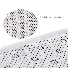Eco Friendly Non Slip Door Mat Flannel Living Room Bedroom Mat