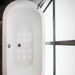 10pcs Waterproof Anti Slip Stickers for Bathroom - Transparent PEVA Tape