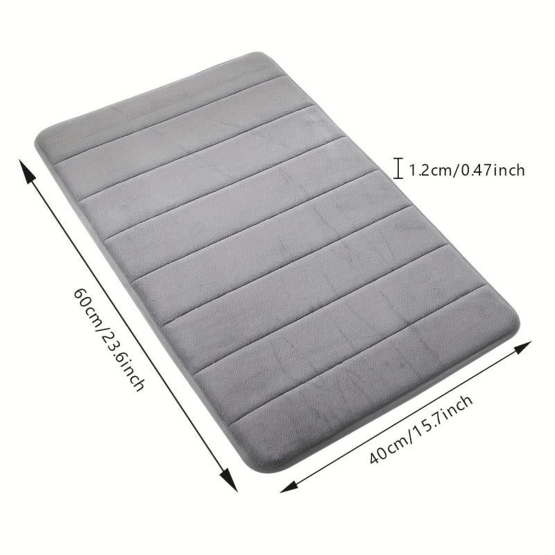 Solid Bathtub Non-slip Foot Pad Quick Drying Absorbent Mat