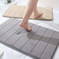 Solid Bathtub Non-slip Foot Pad Quick Drying Absorbent Mat