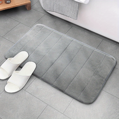 Soft Memory Foam Bath Rug with Rapid Water Absorption