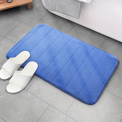 Soft Memory Foam Bath Rug with Rapid Water Absorption