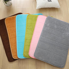 Soft Memory Foam Bath Rug with Rapid Water Absorption